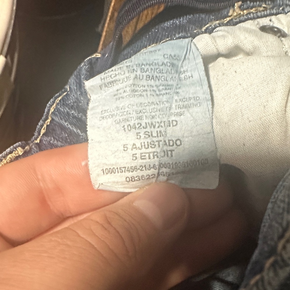 Wrangler Kids Classic Blue Jeans - Picture 5 of 5